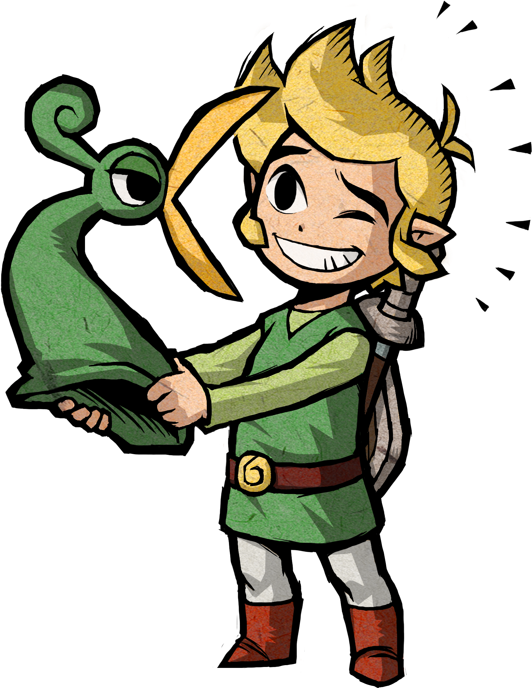 The Legend Of Zelda - Zelda The Minish Cap (1963x2500)