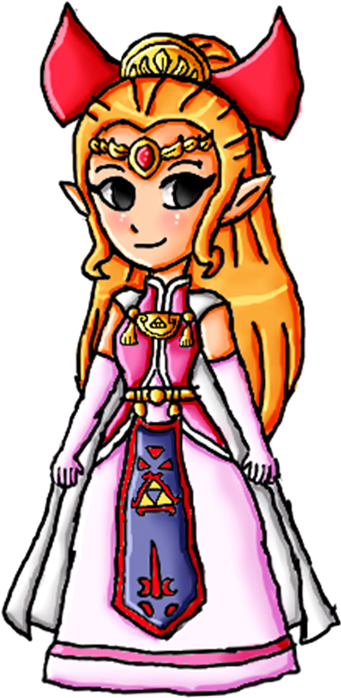 Four Swords Zelda By Ninpeachlover - Ninpeachlover Zelda (500x850)
