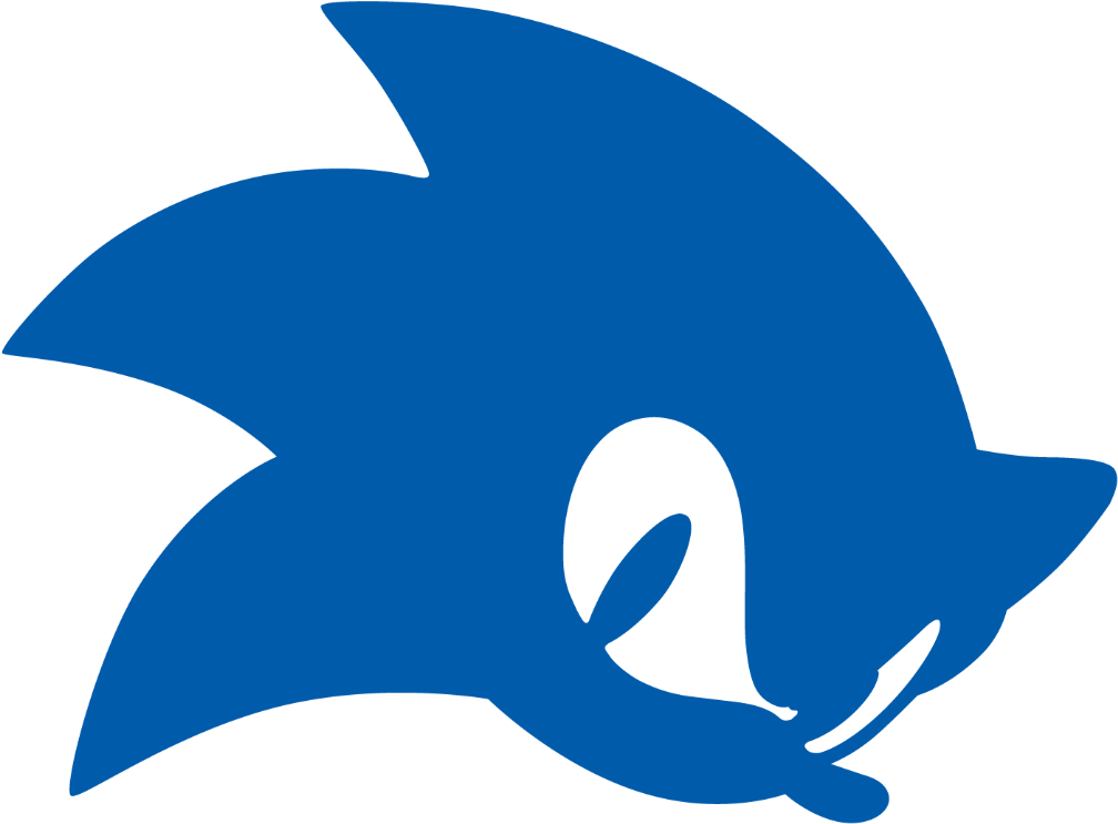 Sonic Tshirt Head - Sonic The Hedgehog Symbol (1016x758)