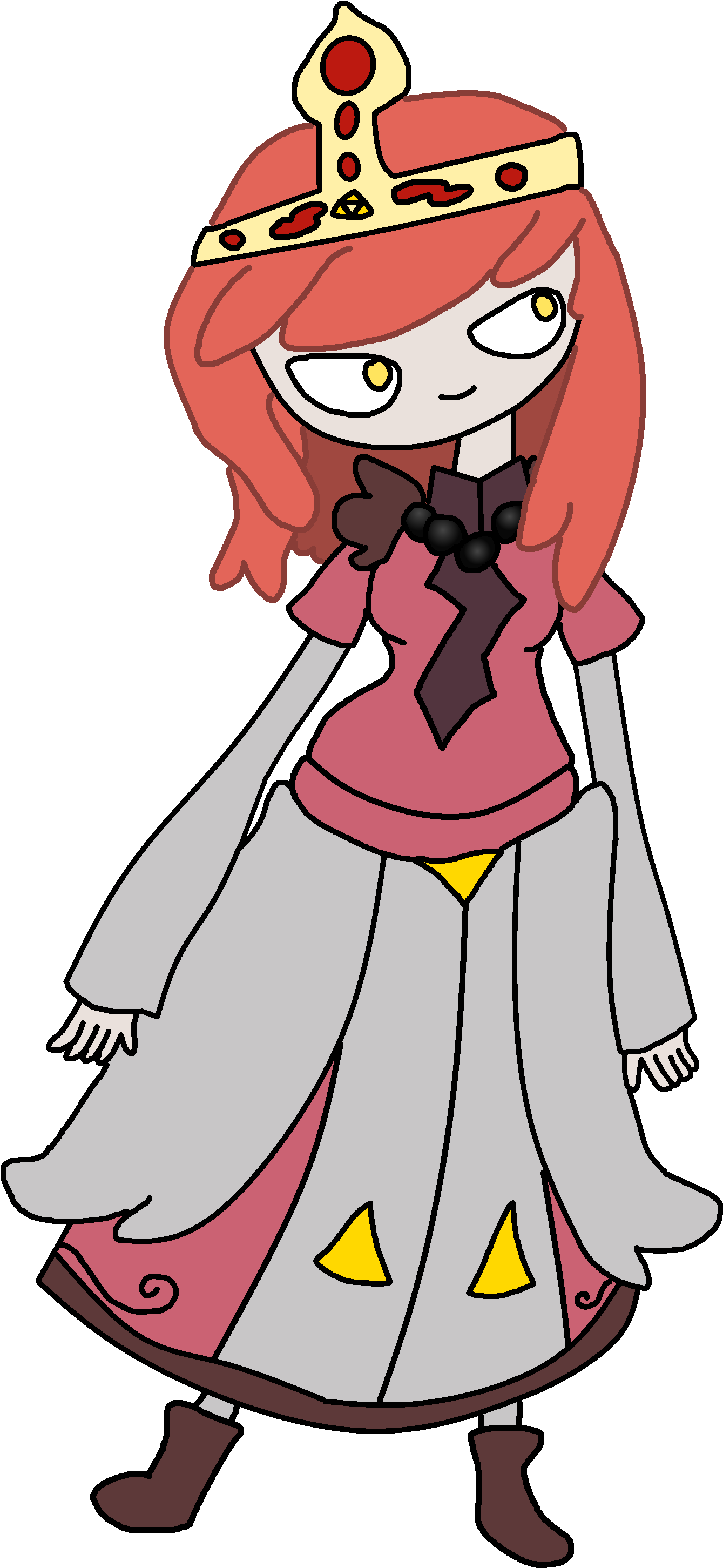 Princess Zelda Waking Of Ancients New - Cartoon (1493x2997)