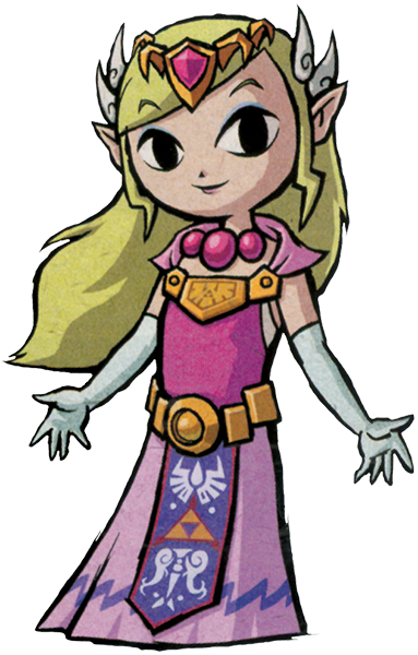 Inspired By Princess Zelda Cosplay Costume - Legend Of Zelda The Windwaker Zelda (383x600)