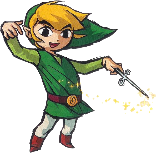 Wind Waker - Wind Waker Toon Link (622x606)