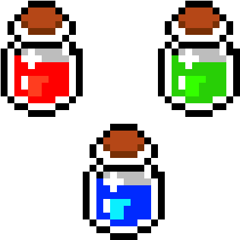 The Legend Of Zelda Items - Pixel Legend Of Zelda (440x410)