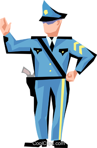 Policial Png - Police Officer Cartoon (313x480)