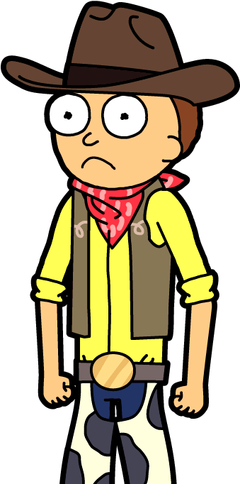 #75 - Cowboy Morty - Pocketmortys - Net - Pocket Mortys (370x691)