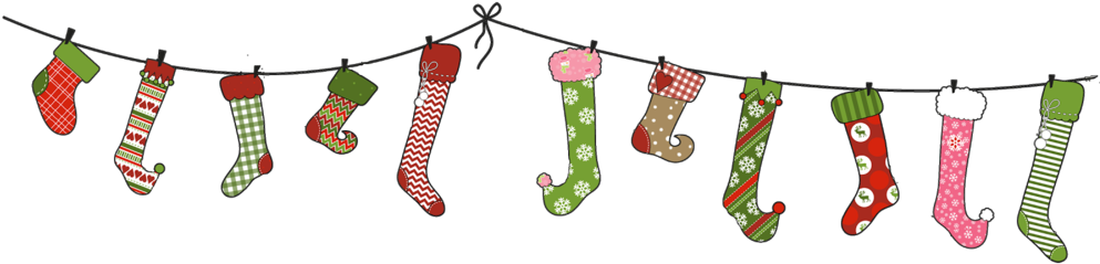 Divider2 Christmassmaller - Crazy Christmas Sock Clipart (1000x245)