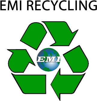 Emi Recycling Confidentially Processes Over - Recycling Symbol (375x450)