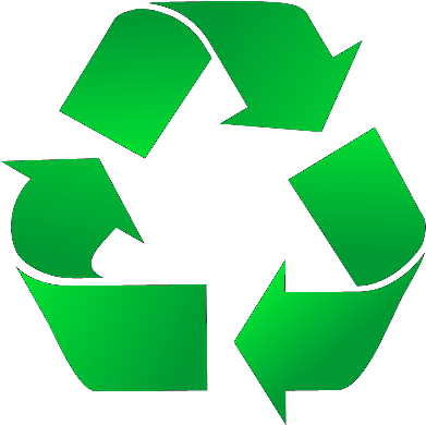 Ribbon - Green Recycle Symbol (512x512)