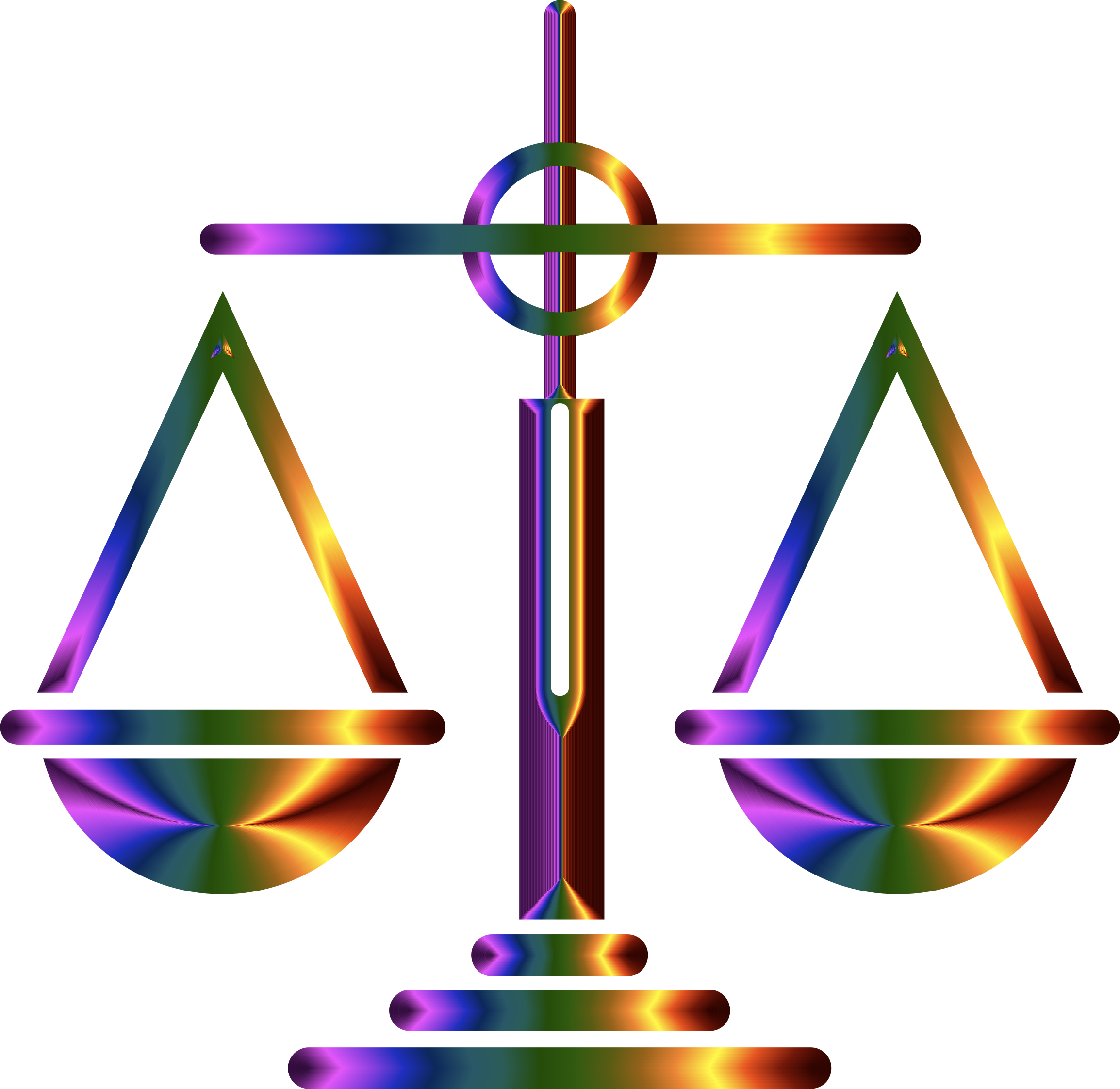 Chromatic Scales Of Justice Icon Icons Png - Gender Equality Icon Png (2308x2244)