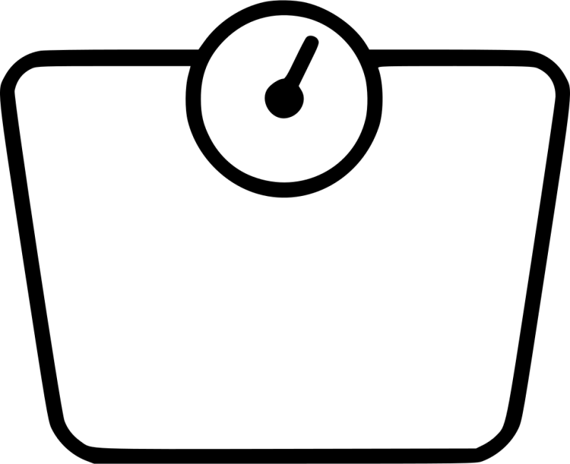 Pin Measurement Clipart - Weight Scales Clipart Png (800x651)