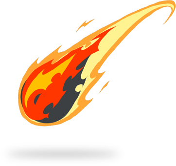 Comet Tail Drawing Transparent Png - Comet Png (362x340)