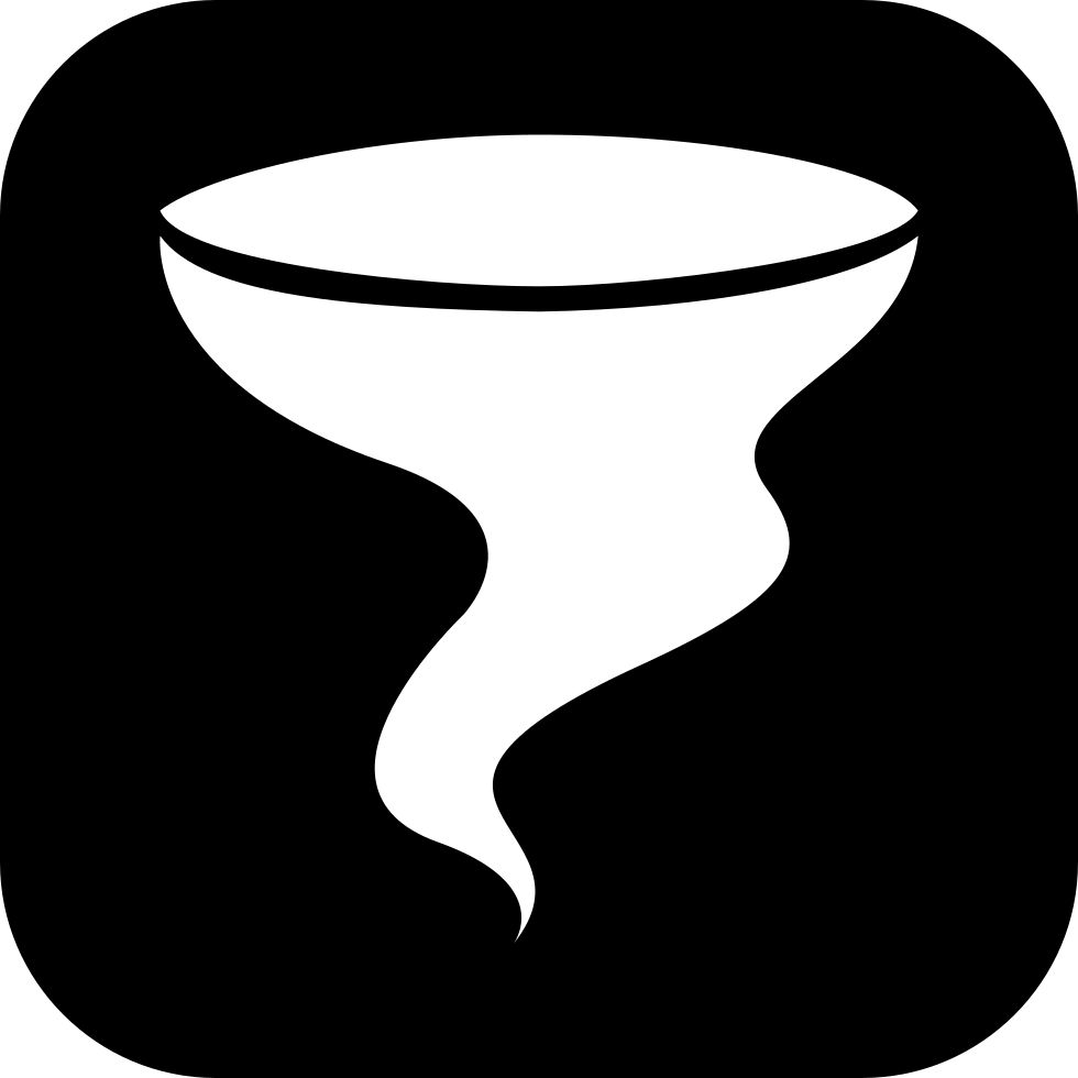 Filter White Shape Inside A Black Rounded Square Comments - Square (980x980)