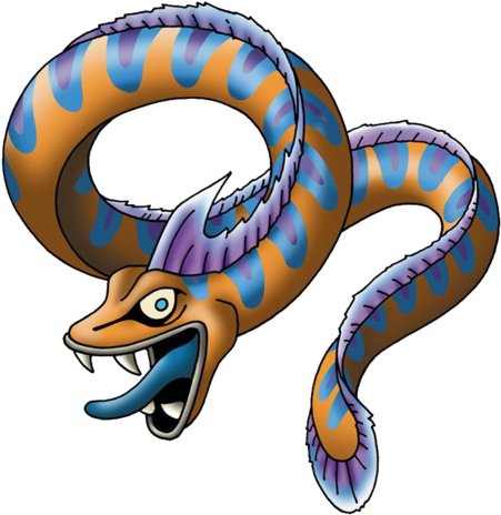 Dqviii - Eveel - Snake Dragon Quest (736x736)