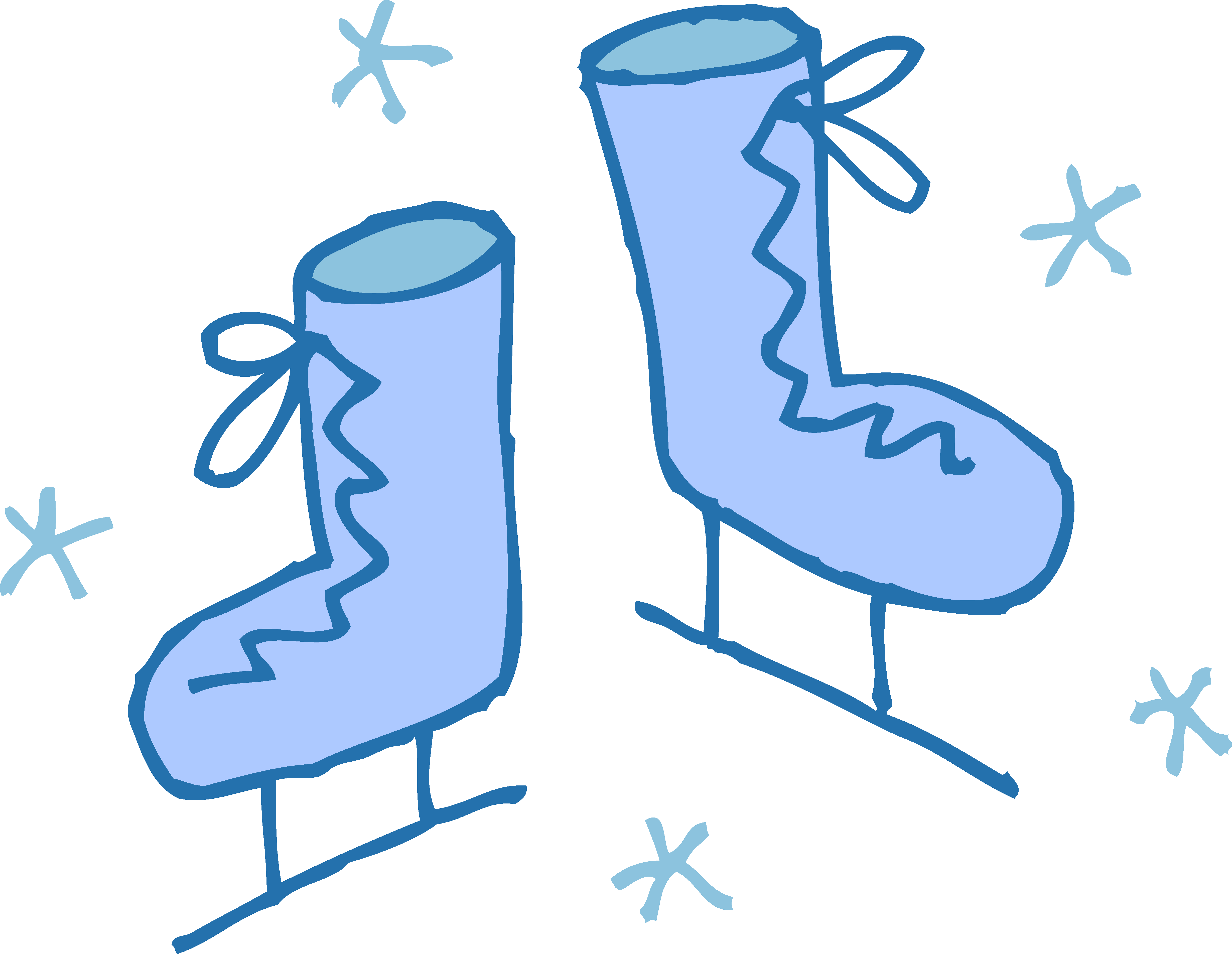 46 Ice Skating Border Clip Art - Ice Skating Clip Art (4919x3809)