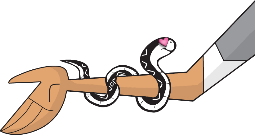 Kawaii Td Snake By Mf99k - Kawaii Td Snake By Mf99k (822x436)