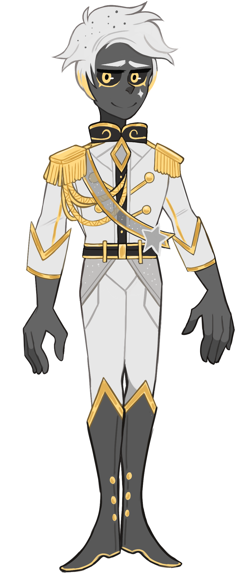 Mayor Kirous - Colorless Comic Kirous (1254x2319)