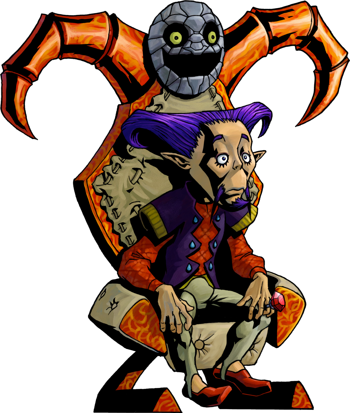Majora's Mask Mayor Dotour (1200x1414)