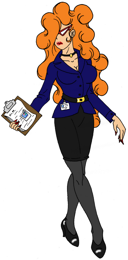 Mayor Sara Bellum By Kuruttra - Cartoon (498x1013)