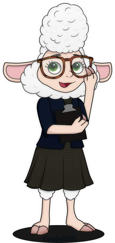 Assistant Mayor Bellwether By Cawinemd - Cartoon (656x822)