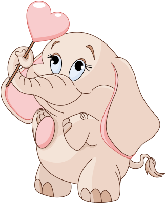 Elephant Cartoon Clip Art - Cartoon (567x510)
