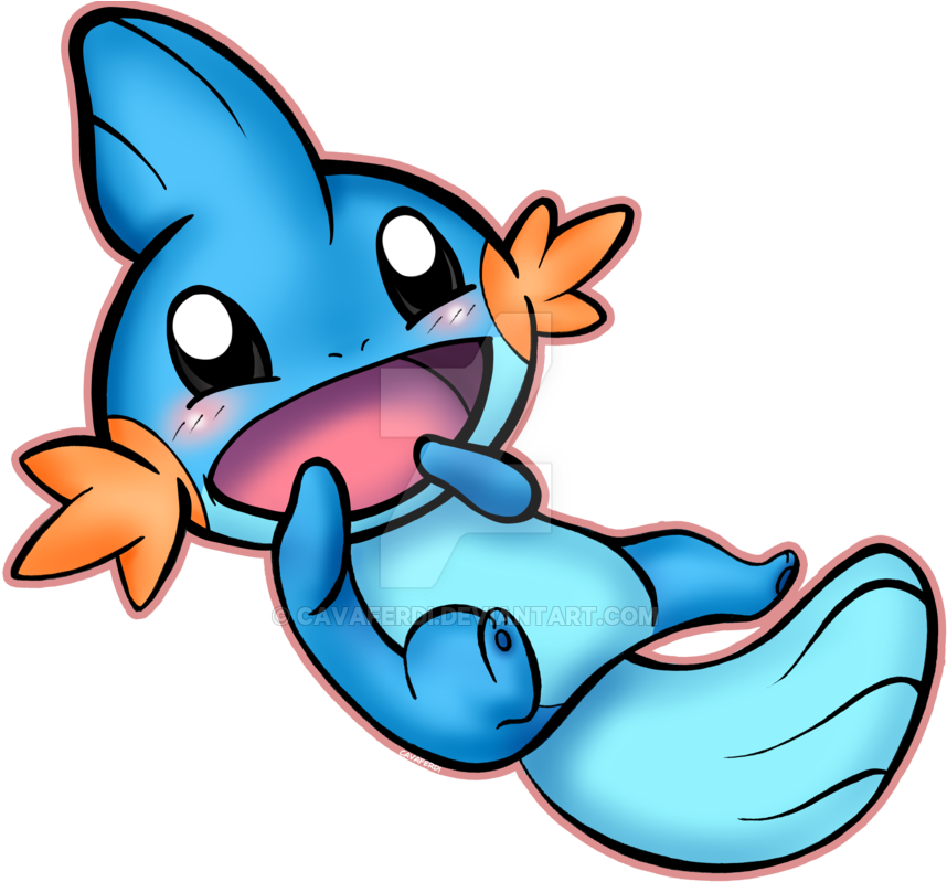 Mudkip Pokemon Fanart Cavaferdi By Cavaferdi On Deviantart - Pokemon Fan Art (900x815)