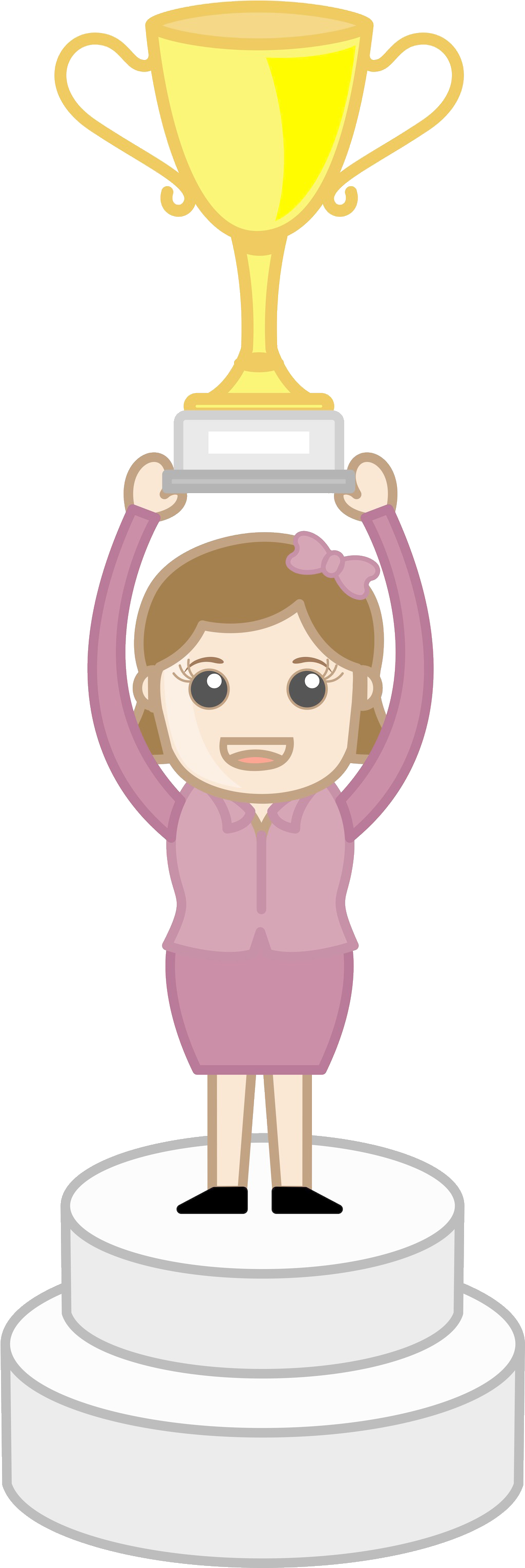 Trophy Royalty-free Clip Art - Cartoon (1805x3100)