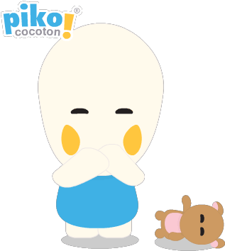 Laugh Sticker By Piko Cocoton - Cartoon (400x400)