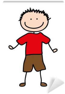 Cute Kid Drawing Isolated Icon Vector Illustration - Chłopczyk I Dziewczynka Rysunek (400x400)