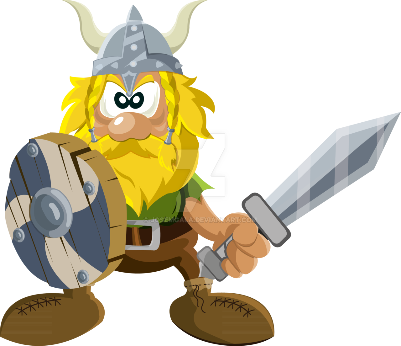 Viking Sword By Josemgala Viking Sword By Josemgala - Illustration (1280x1103)