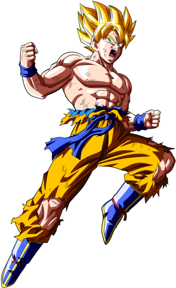 Justice League - Goku Super Saiyan Frieza Saga (400x620)