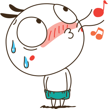 Mango Sticker Messages Sticker-11 - Cartoon (408x408)