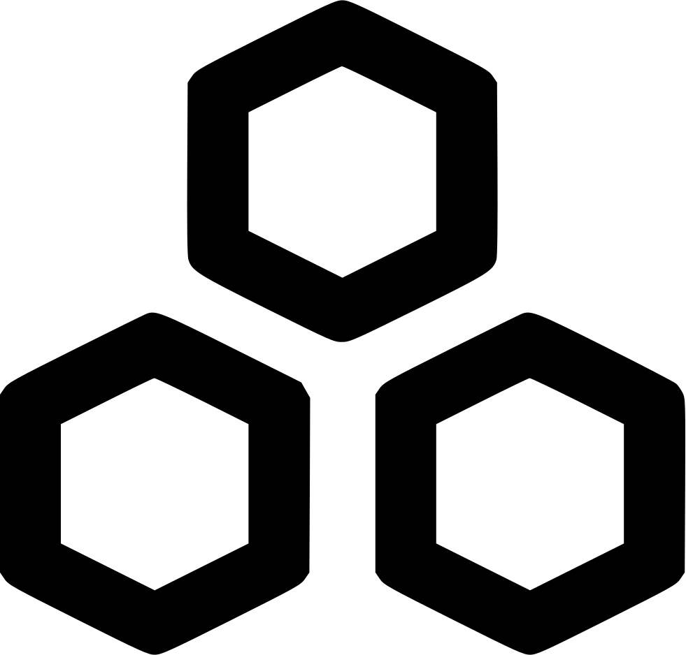 Bee Hive Comments - Hexagon Shape Geometric (981x938)