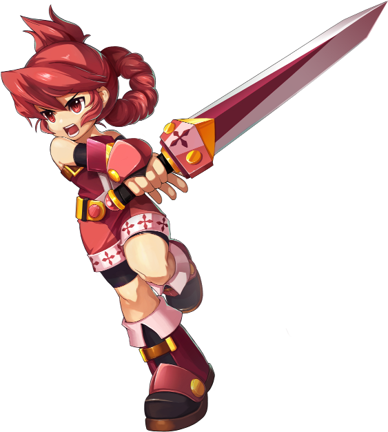 Knight - Grand Chase Elesis (580x653)