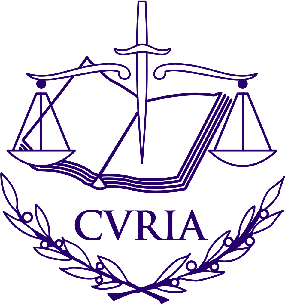 Europ&228ischer Gerichtshof Diesseits - Eu Court Of Justice Logo (1000x1041)