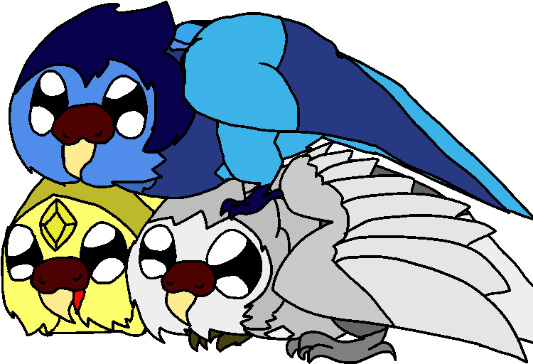 Diamond Boodge Pile By Silverskreell - Cartoon (808x688)