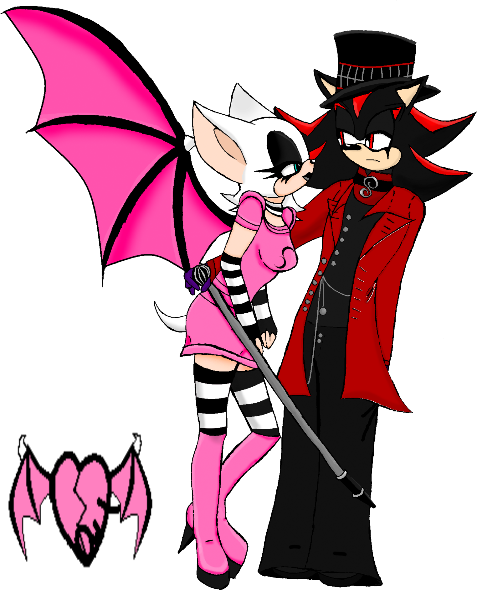 Shadouge Cosplay By Gothic Rouge - Cartoon (1616x2165)