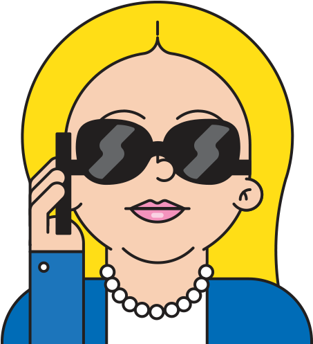 Hillary Clinton Clip Art - Hillary Clinton Emoji (530x530)