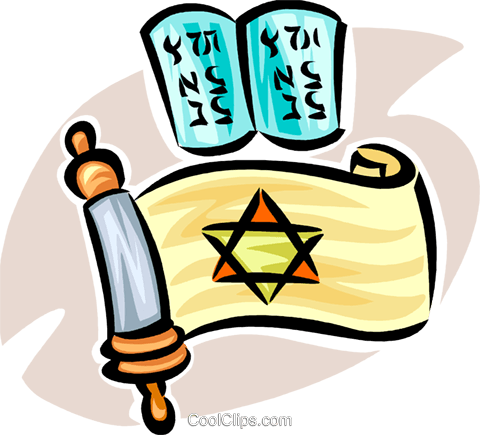 Judaism Royalty Free Vector Clip Art Illustration - Judentum Clipart (480x435)