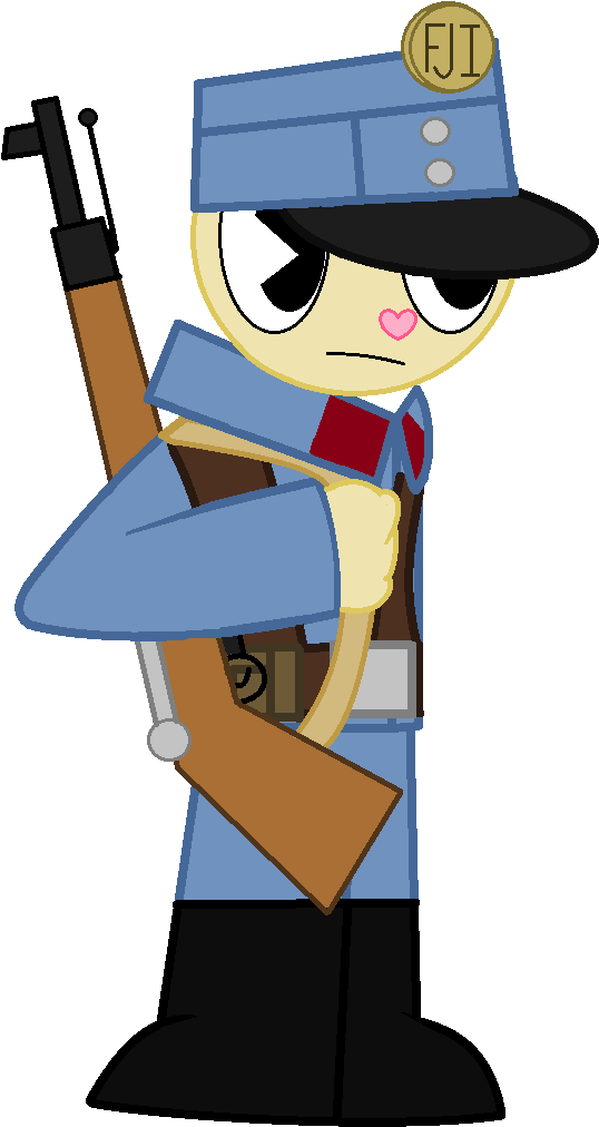 Austro Hungarian Rifleman By Blackbird545 - Cartoon (668x1032)