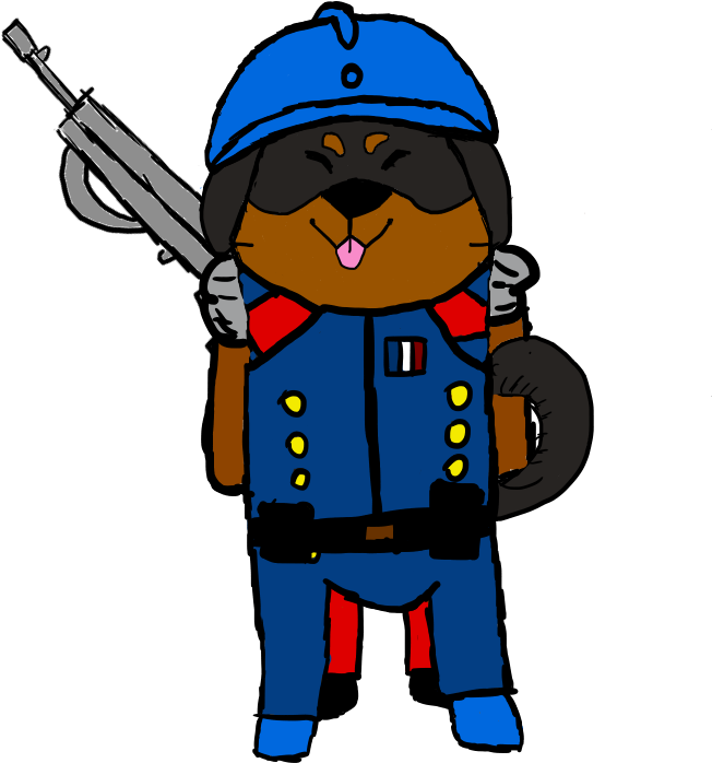 Mascotte Ww1 By Hovik22 - Cartoon (800x800)