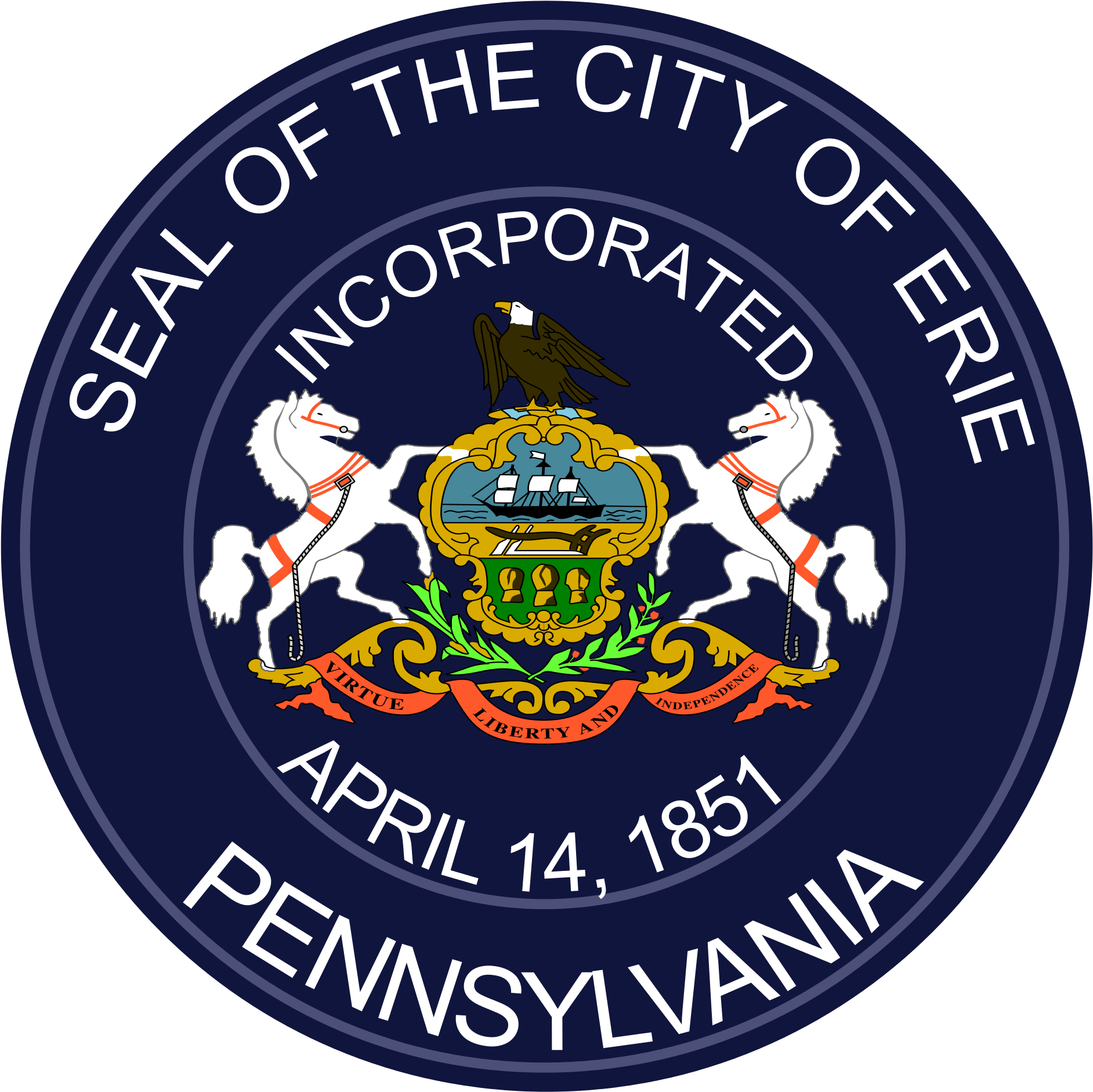Open - City Of Erie Logo (2000x2039)