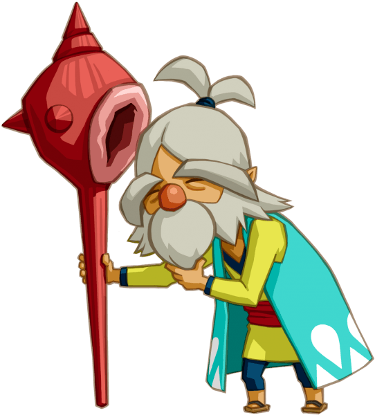 #oshus From The Official Artwork Set For #tloz The - Zelda Phantom Hourglass Characters (542x600)