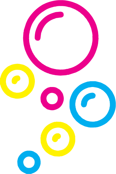 Bubbles Are Great For Themed Wash Locations And Provide - Circle (370x556)