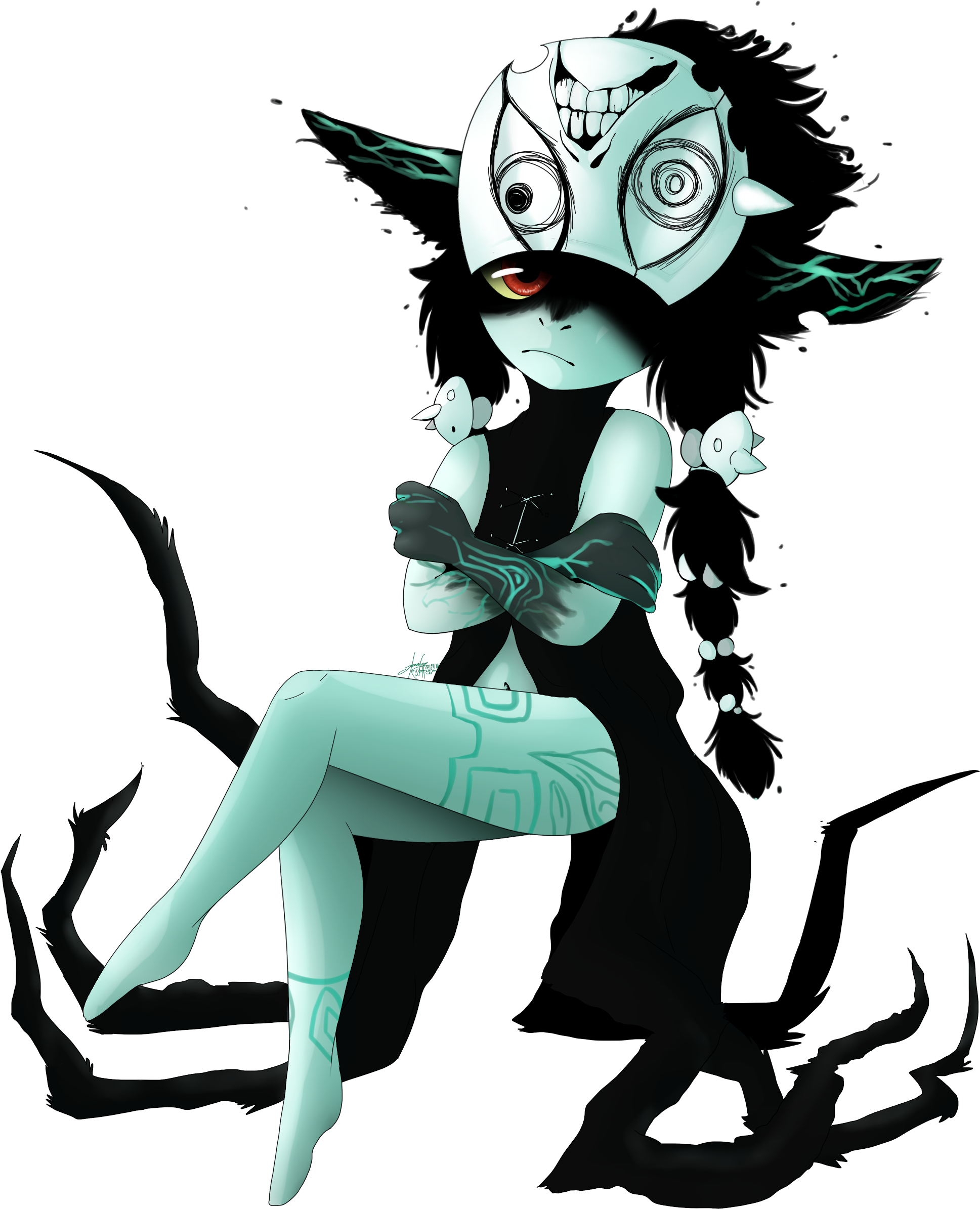 The Legend Of Zelda - Legend Of Zelda Midna (2050x2680)