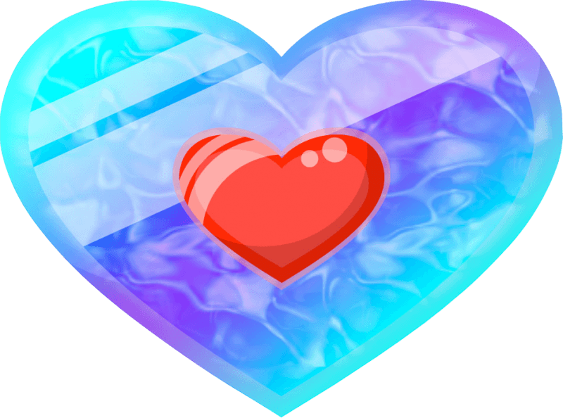 Heart Piece From The Official Artwork Set For - Wind Waker Heart Png (800x594)