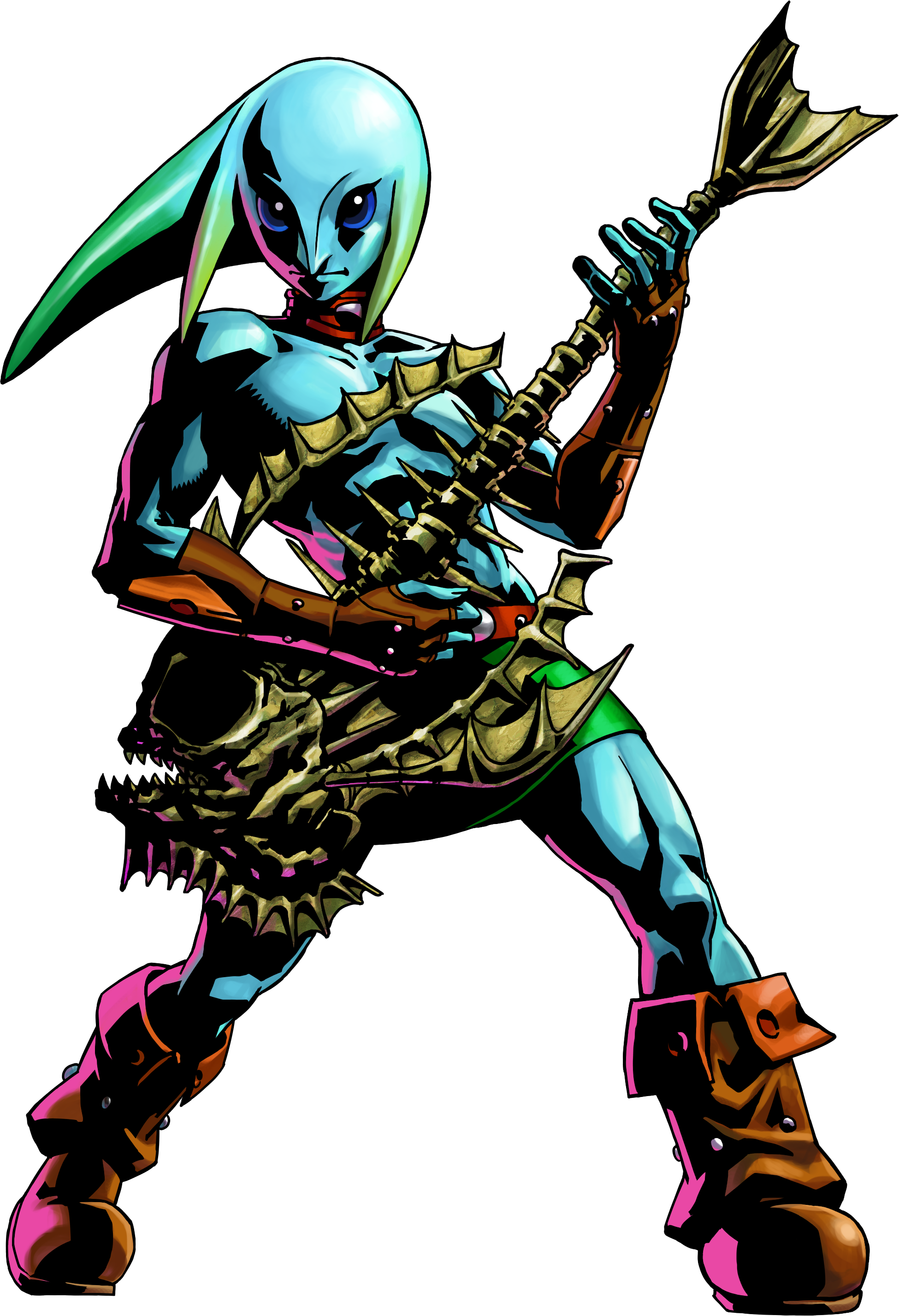 The Legend Of Zelda - Zelda Majoras Mask Zora (1950x2854)