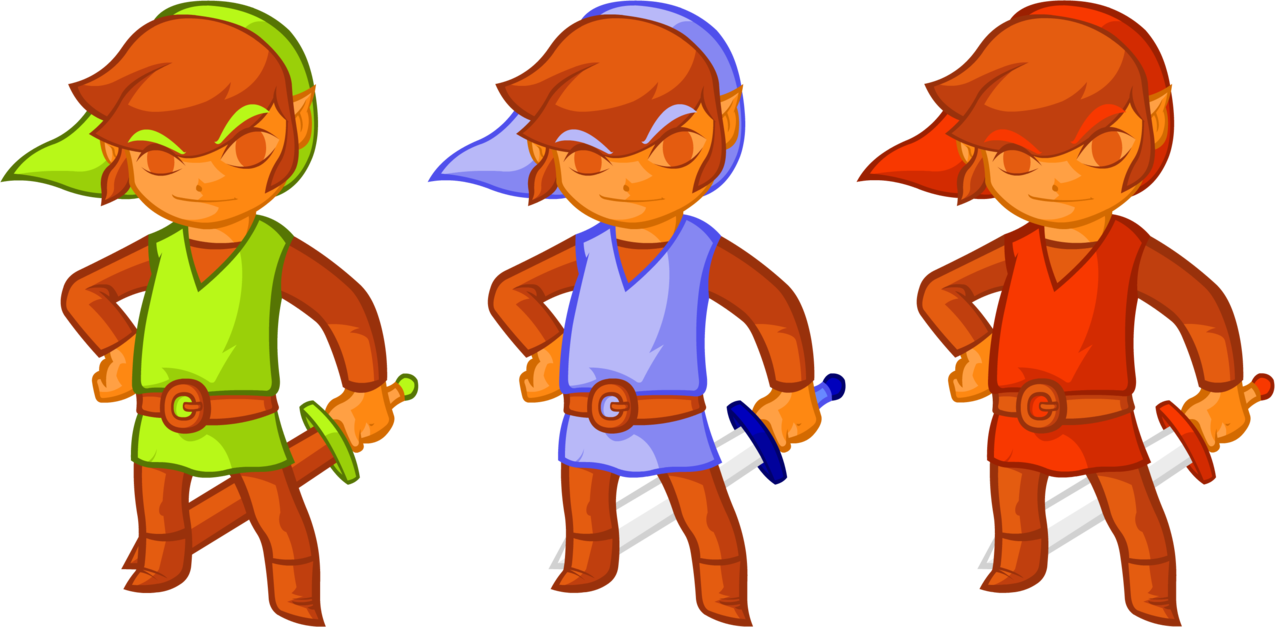 The Legend Of Zelda By - Cartoon (1275x627)