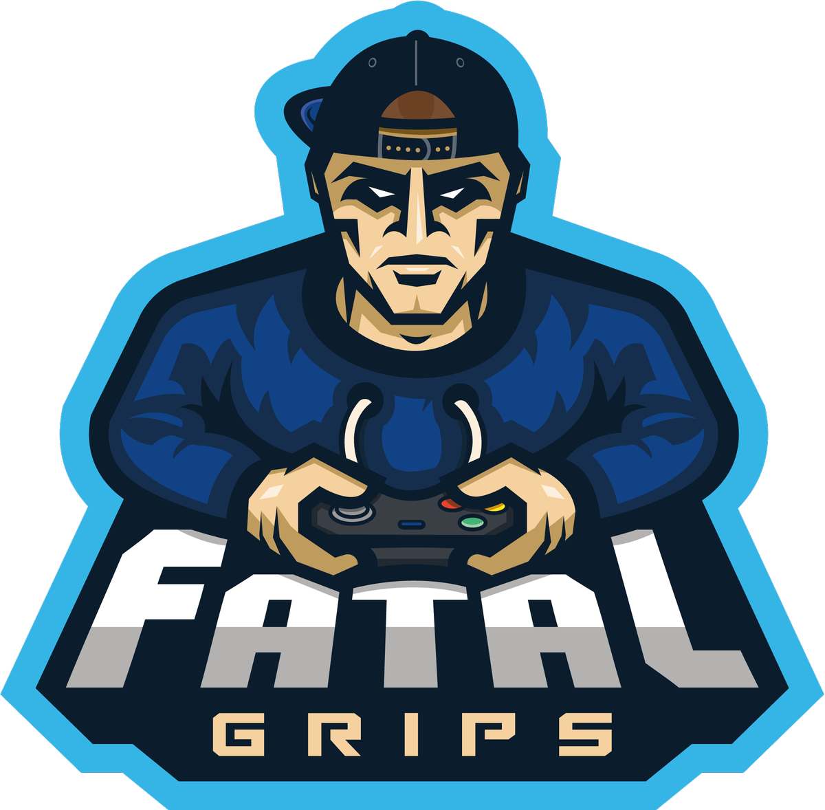 Fatal Grips🎮 On Twitter - Fatal Grips Logo Png (1250x1227)