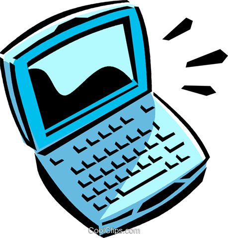 Computador Portátil Notebook / Livre De Direitos Vetores - Computador Portátil Notebook / Livre De Direitos Vetores (459x480)