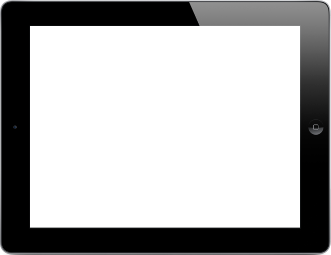 Ipad Air Frame Png - Ipad Video Frame (650x502)